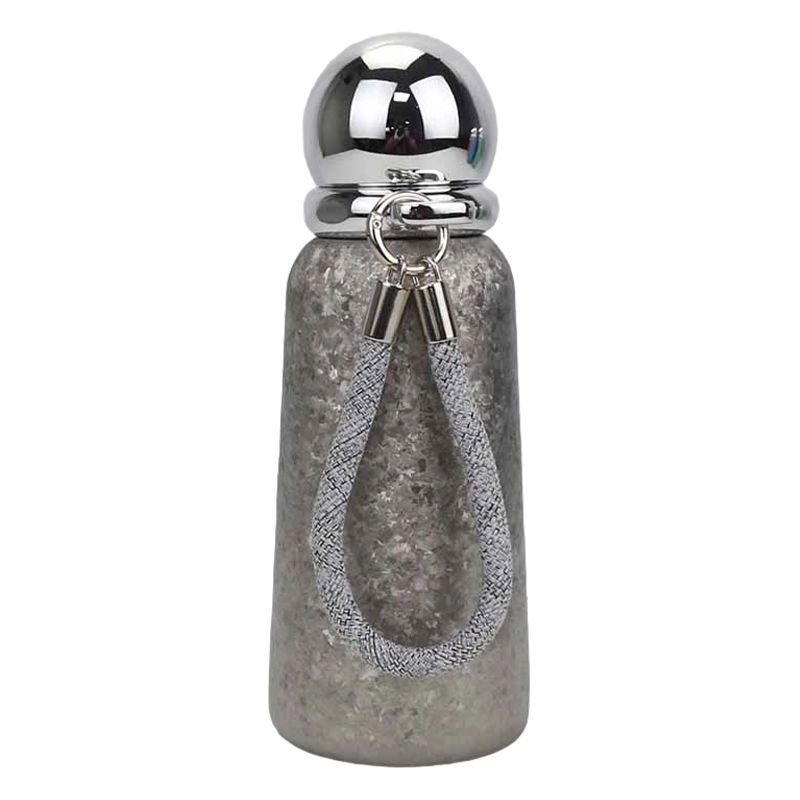 360ml 编织手柄绳钛杯带球形镜盖