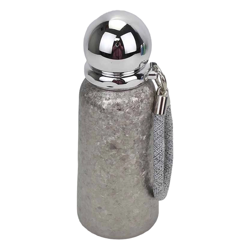 360ml 编织手柄绳钛杯带球形镜盖